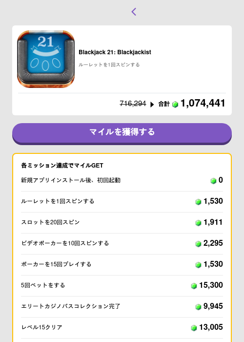 Blackjack 21: Blackjackistの過去最高画像（トリマ （ミッションB）・2026年5月4日）