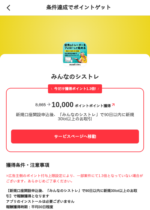 みんなのシストレの過去最高画像（メルカリ（ポイントゲット）・2026年5月25日）