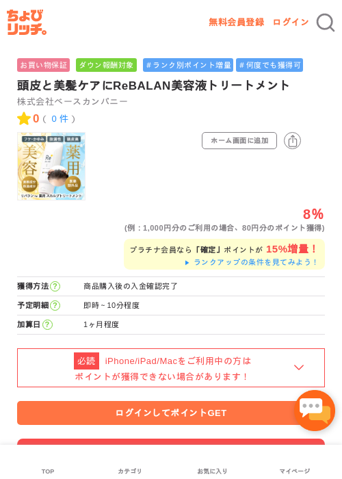 美容の過去最高画像（ちょびリッチ・2026年5月1日）