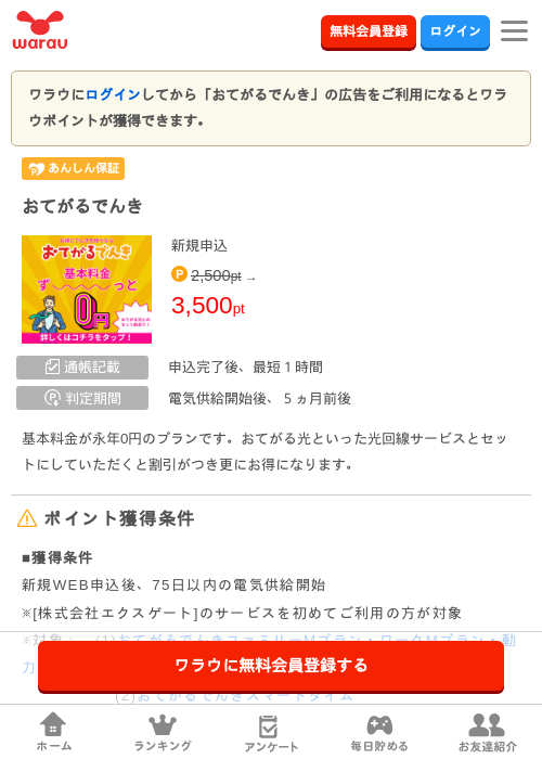 でんきの過去最高画像（ワラウ・2026年3月27日）