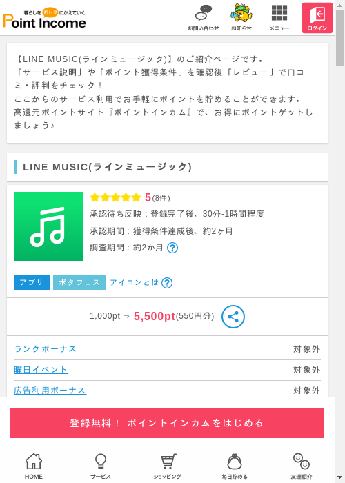 ポイントインカム過去最高画像