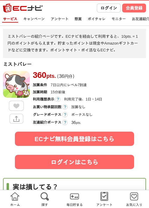 ミストバレーの過去最高画像（ECナビ・2026年4月25日）