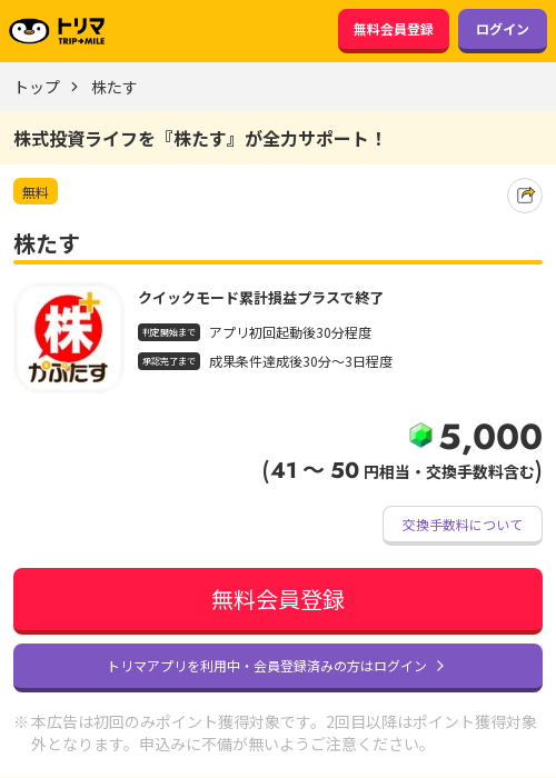 株たすの過去最高画像（トリマ・2026年3月22日）
