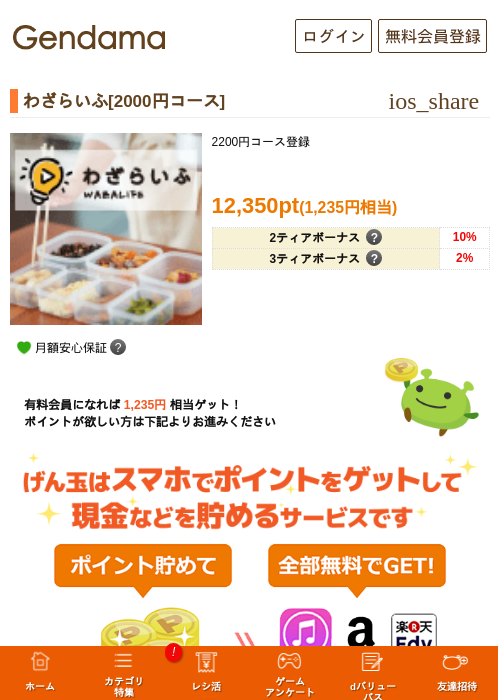 わざらいふ[2000円コース]の過去最高画像（げん玉・2026年5月8日）