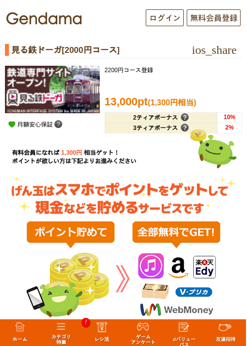 見る鉄ドーガ[2000円コース]の過去最高画像（げん玉・2026年5月7日）