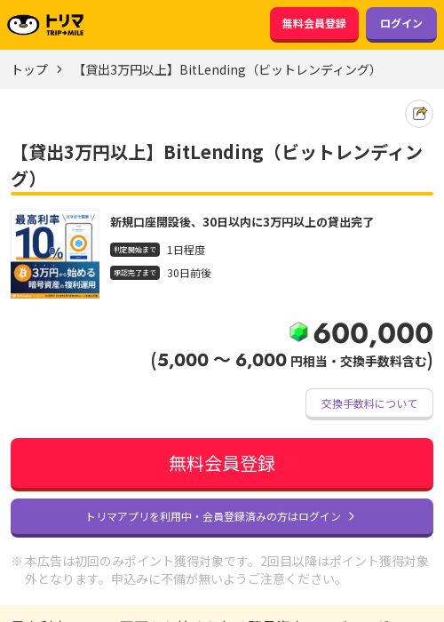 ビットレンディングの過去最高画像（トリマ・2026年3月23日）