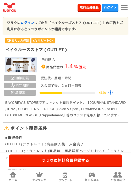 Outの過去最高画像（ワラウ・2026年4月2日）