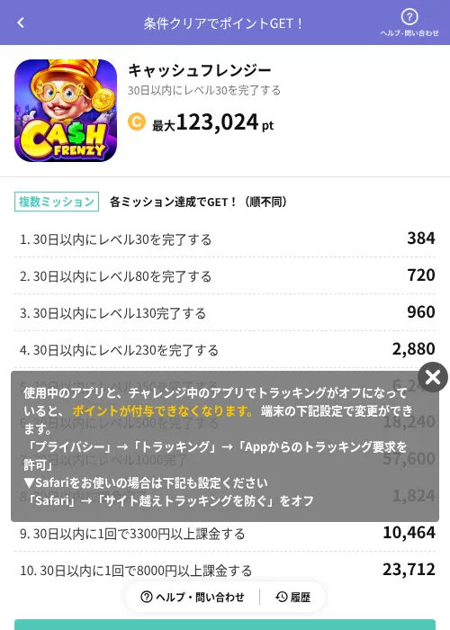キャッシュフレンジーの過去最高画像（Powl（AppDriver）・2026年6月14日）