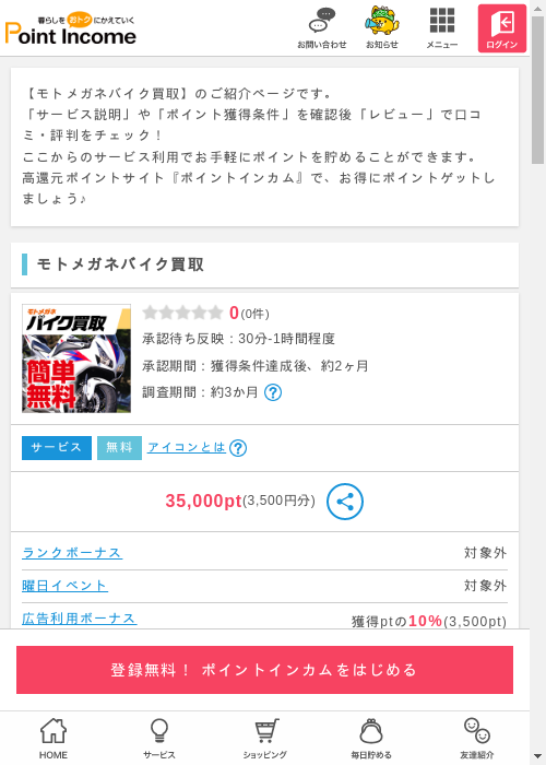 買取の過去最高画像（ポイントインカム・2026年3月9日）