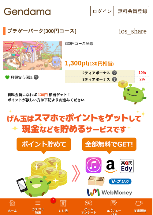 プチゲーパーク[300円コース]の過去最高画像（げん玉・2026年5月7日）