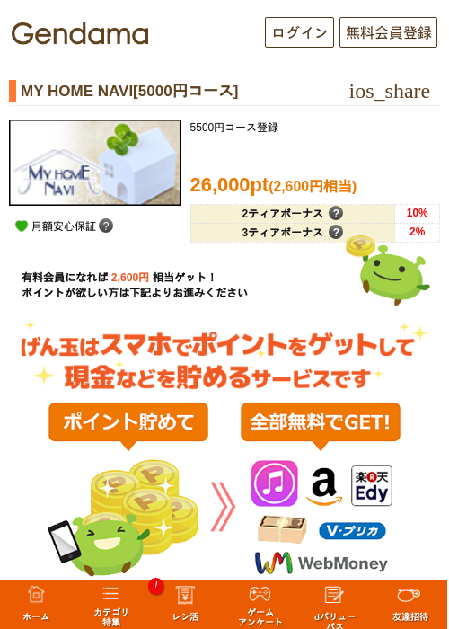 MY HOME NAVI[5000円コース]の過去最高画像（げん玉・2026年5月7日）