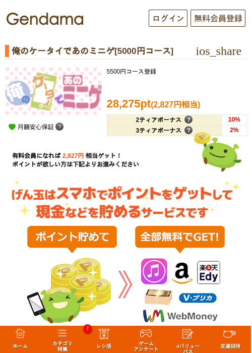 俺のケータイであのミニゲ[5000円コース]の過去最高画像（げん玉・2026年5月7日）