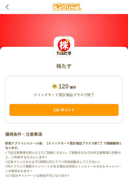 株たすの過去最高画像（ちょびリッチ（SKYFLAG）・2026年5月18日）