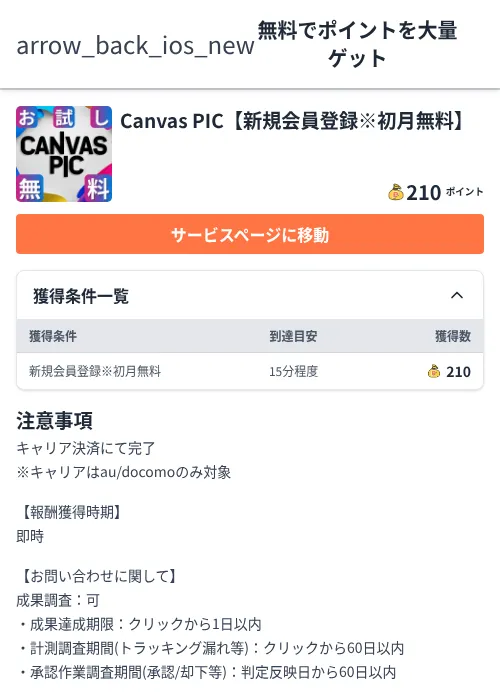 Canvas PIC【新規会員登録※初月無料】の過去最高画像（ちょびリッチ（Zucks）・2026年6月5日）