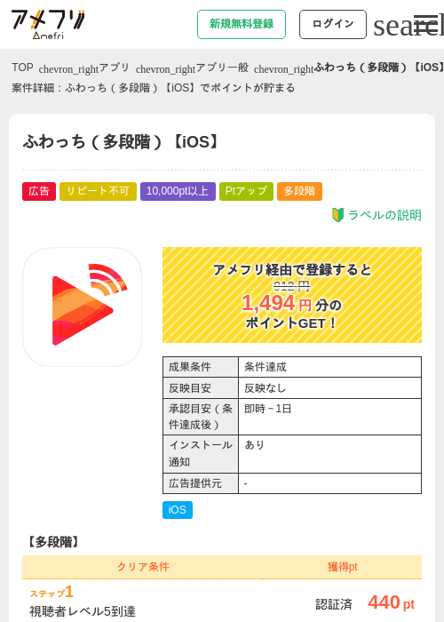 ふわっち（多段階）【iOS】の過去最高画像（アメフリ・2026年5月11日）