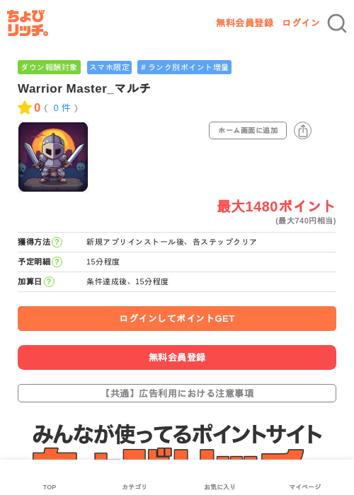 masterの過去最高画像（ちょびリッチ・2026年5月3日）