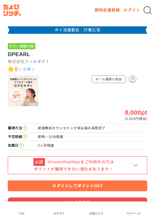 DPEARLの過去最高画像（ちょびリッチ・2026年4月30日）