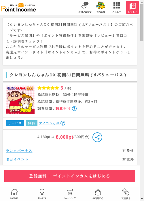 バリューパスの過去最高画像（ポイントインカム・2026年3月6日）