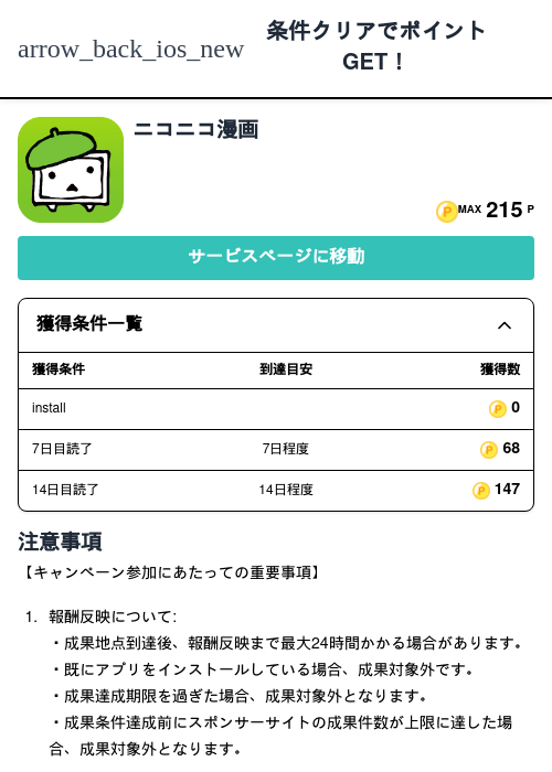 ニコニコ漫画の過去最高画像(モッピー(Zucks)・2026年5月5日)