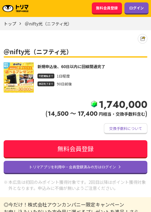 niftyの過去最高画像（トリマ・2026年3月22日）