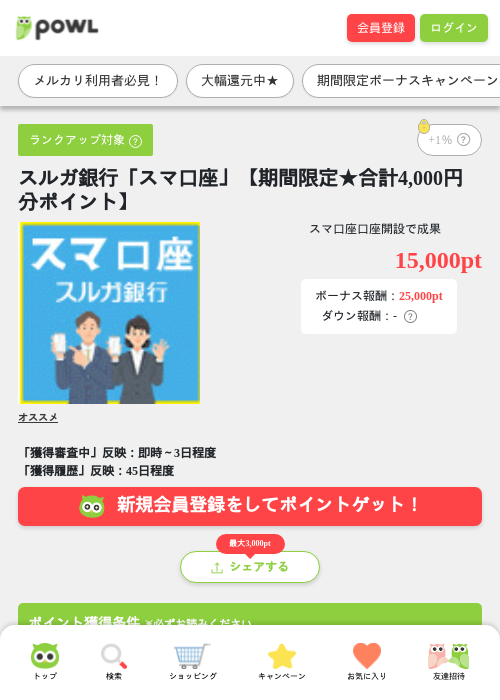 ポイントの過去最高画像（Powl・2026年4月3日）