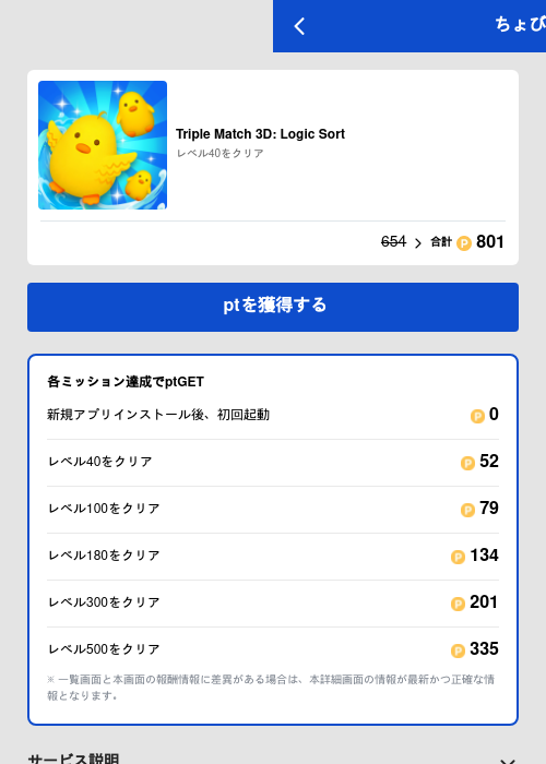 Triple Match 3D: Logic Sortの過去最高画像（ちょびリッチ（GF Rewards）・2026年5月19日）