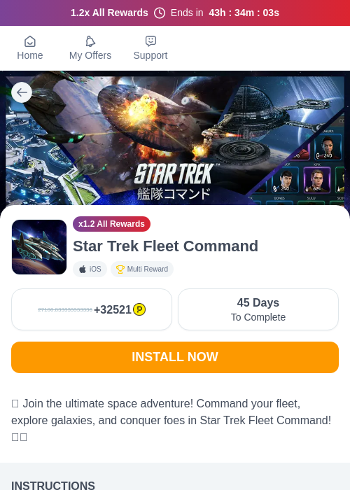 Star Trek Fleet Commandの過去最高画像（ハピタス（myChips）・2026年5月22日）