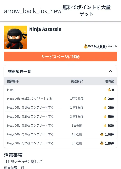 Ninja Assassinの過去最高画像（ちょびリッチ（Zucks）・2026年6月5日）