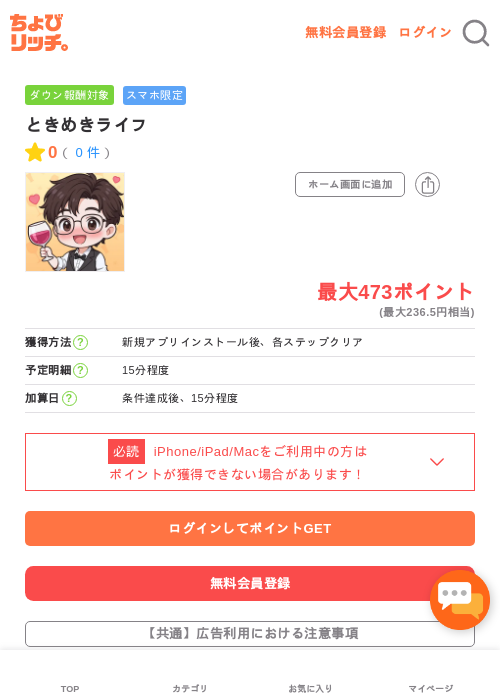 ときめきライフの過去最高画像（ちょびリッチ・2026年5月3日）