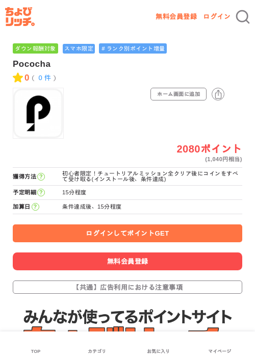 Poの過去最高画像（ちょびリッチ・2026年5月3日）