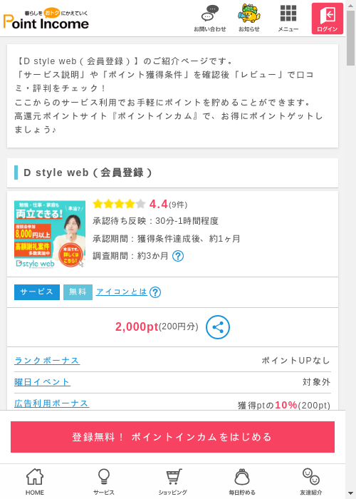Dstylewebの過去最高画像（ポイントインカム・2026年3月6日）