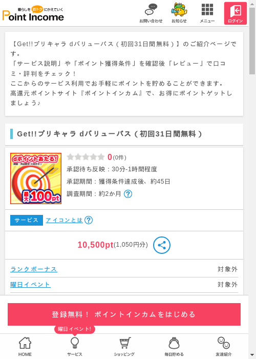 バリューパスの過去最高画像（ポイントインカム・2026年3月11日）
