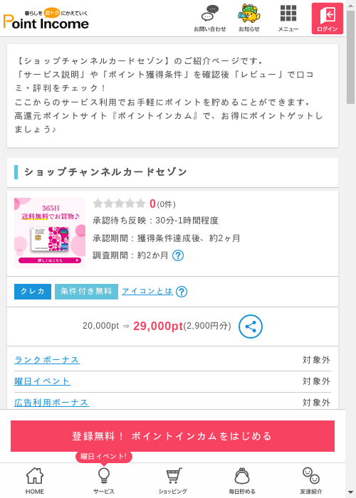 ポイントインカム過去最高画像