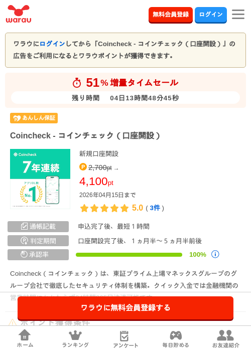 checkの過去最高画像（ワラウ・2026年4月11日）