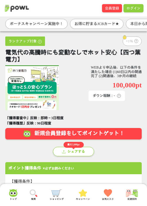 電気の過去最高画像（Powl・2026年3月27日）