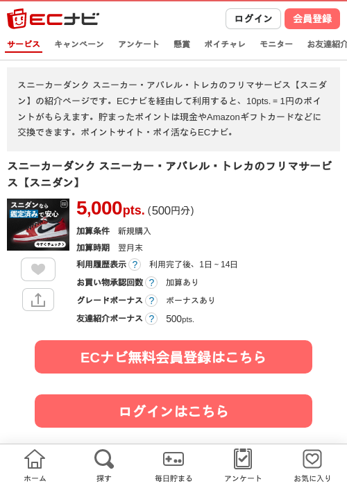 フリマの過去最高画像（ECナビ・2026年4月24日）