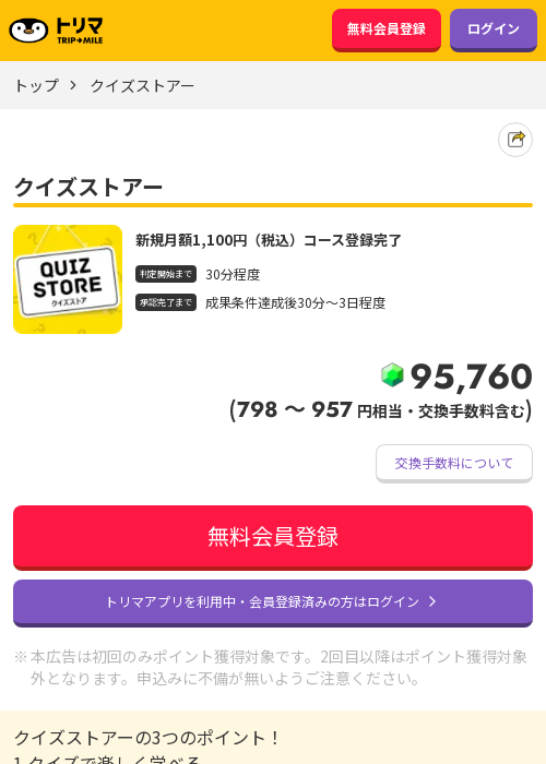 クイズの過去最高画像（トリマ・2026年3月22日）