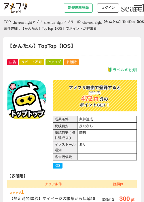 Topの過去最高画像（アメフリ・2026年5月4日）