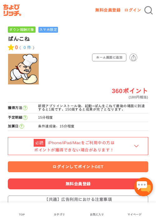 ぱんこねの過去最高画像（ちょびリッチ・2026年5月4日）