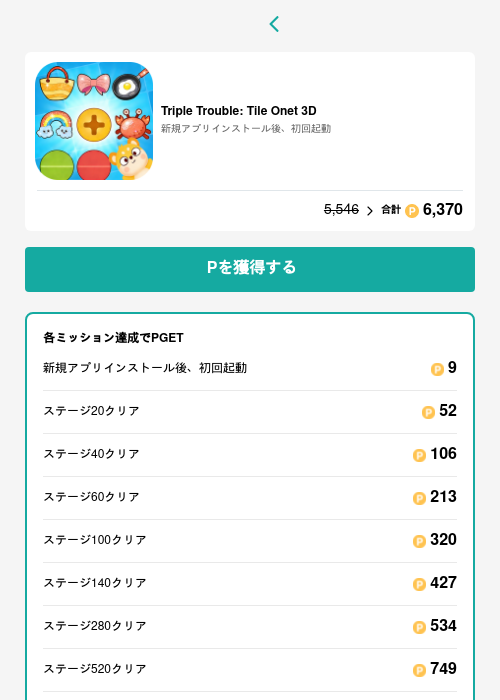 Roの過去最高画像（モッピー（GF Rewards）・2026年5月15日）