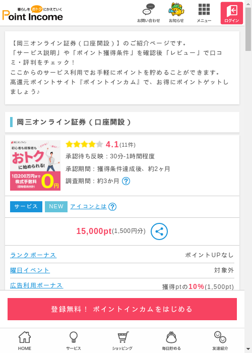 ラインの過去最高画像（ポイントインカム・2026年3月9日）