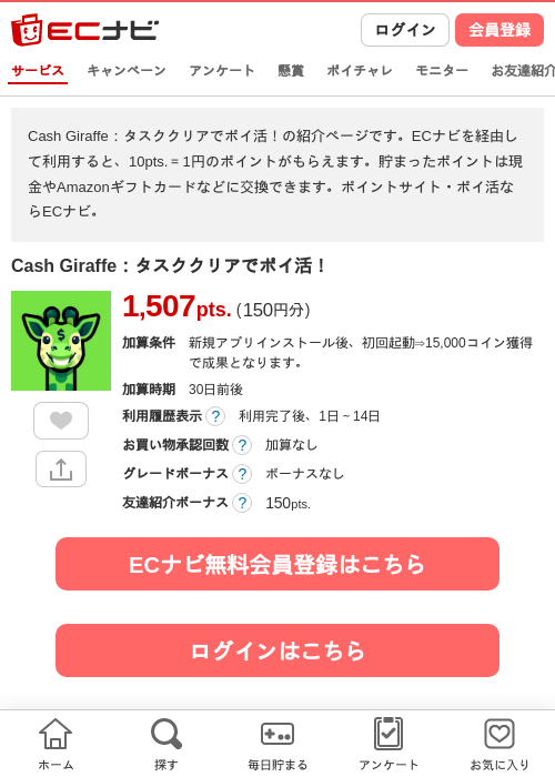 cash girafの過去最高画像（ECナビ・2026年4月26日）
