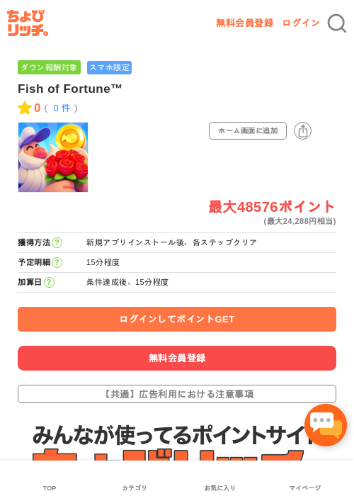Fish of Fortune™の過去最高画像（ちょびリッチ・2026年5月3日）