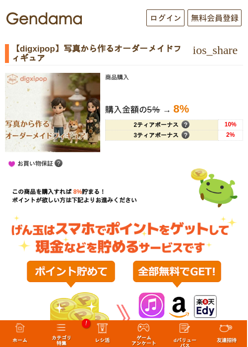 【digxipop】写真から作るオーダーメイドフィギュアの過去最高画像（げん玉・2026年5月17日）