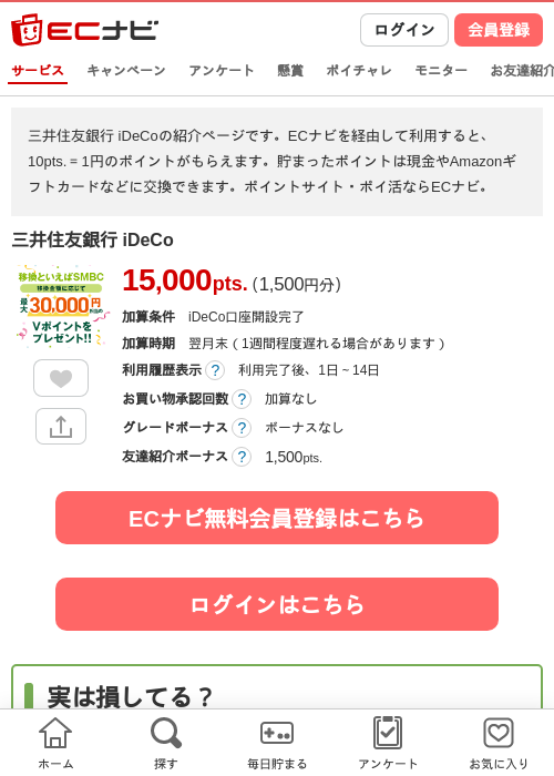 三井住友の過去最高画像（ECナビ・2026年4月26日）