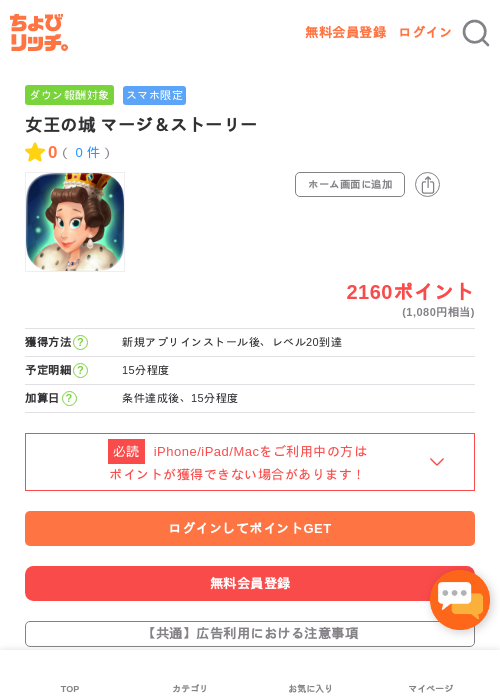 マージ ストーリーの過去最高画像（ちょびリッチ・2026年5月4日）