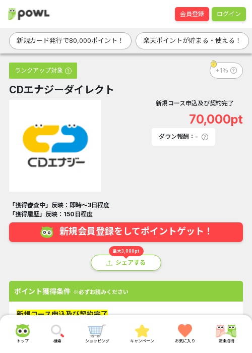 cdエナジーダイレクトの過去最高画像（Powl・2026年3月24日）