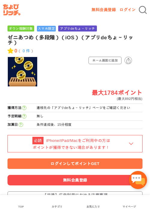 Deの過去最高画像（ちょびリッチ・2026年5月4日）