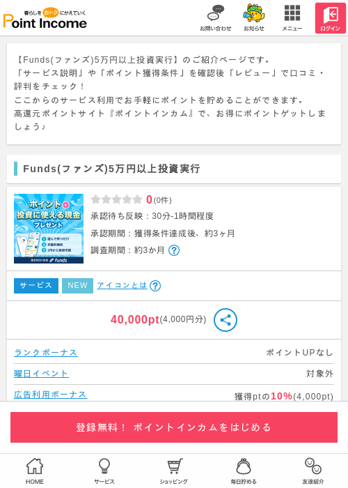 funの過去最高画像（ポイントインカム・2026年3月13日）