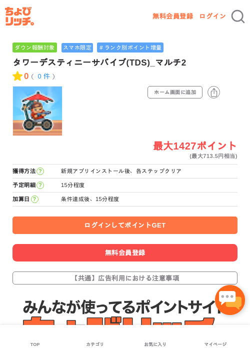 タワーデスティニーサバイブ(TDS)_マルチ2の過去最高画像（ちょびリッチ・2026年5月3日）